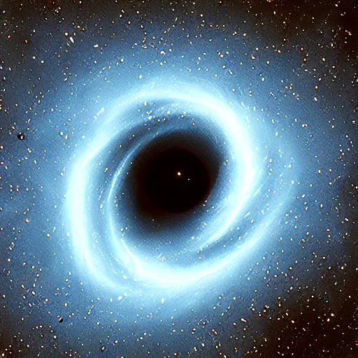 Prompt: 'Black Hole Blackhole Sunflower' Hubble Telescope image