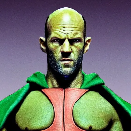 Image similar to Jason Statham as King Piccolo