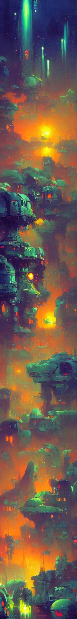 Image similar to a beautiful painting representative of the art style of paul lehr