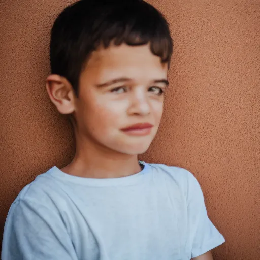 Prompt: portrait photo still of real life finn 8 k, 8 5 mm f 1. 8