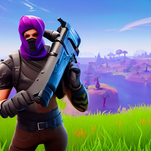 Image similar to Fortnite art style texture