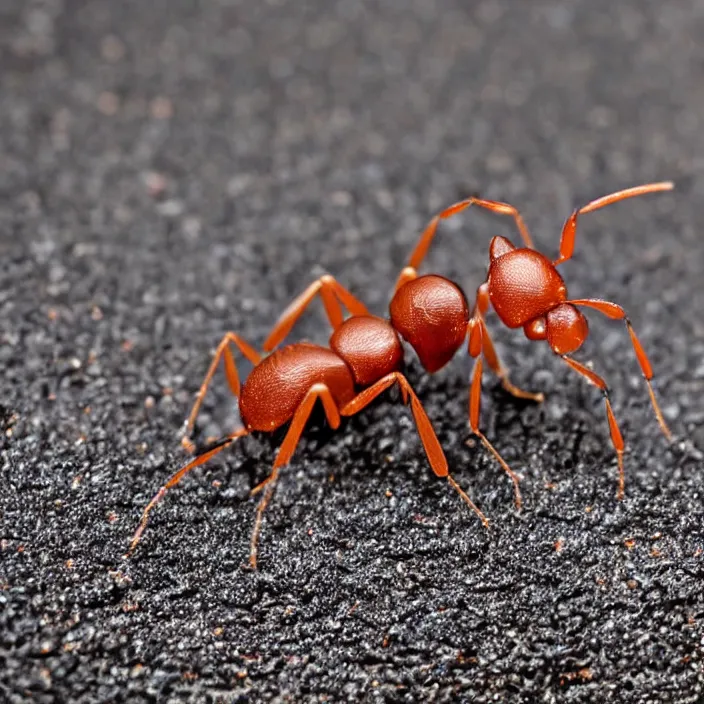 Image similar to from the view of an ant that about to be stepped on by a human