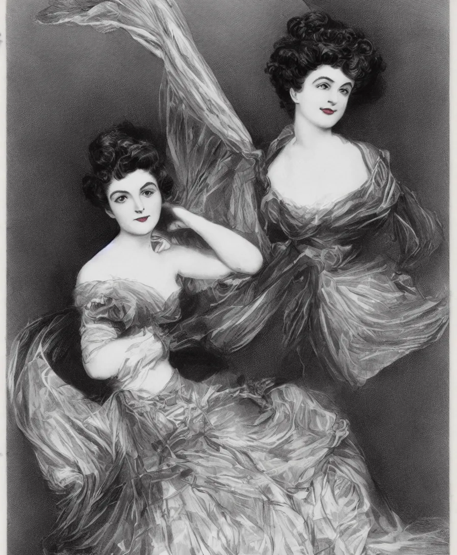 Image similar to Gibson girl