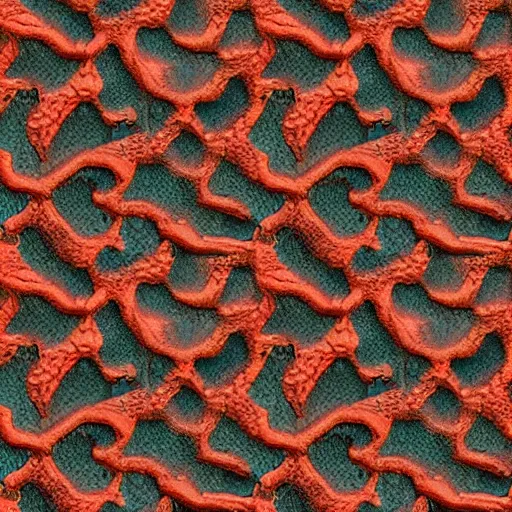 Image similar to coral patterns, tiling texture, heightmaps, deep of field