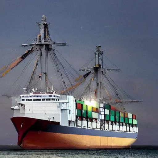 ship - shipping ship shipping shipping ships | Stable Diffusion | OpenArt