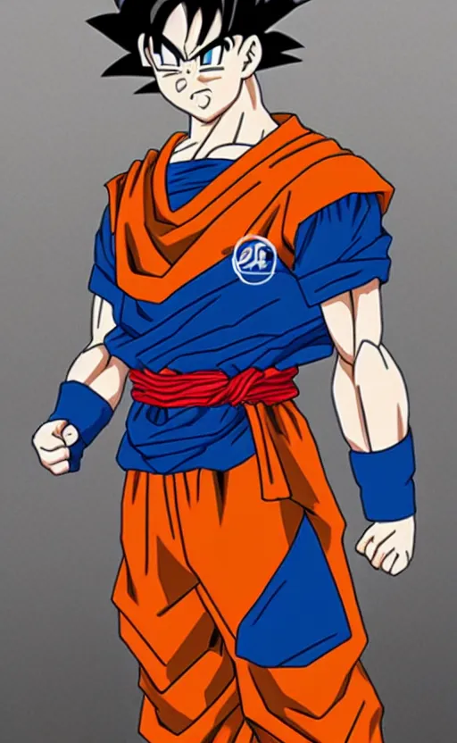 Image similar to goku as nendorois, anime