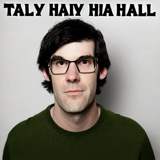 Prompt: tally hall album cover