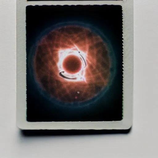 Image similar to beautiful, award winning photo of a azathoth, hyperealistic detailed photography polaroid, 5 0 mm lens, motion blur, grainy image