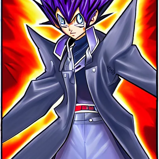 Image similar to yugioh digital art