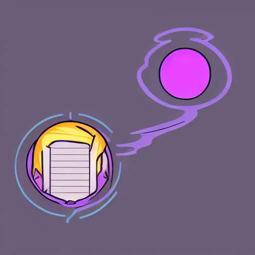 Image similar to wizard pondering his orb, discord emoji, 2 d, flat, isometric, transparent background, svg