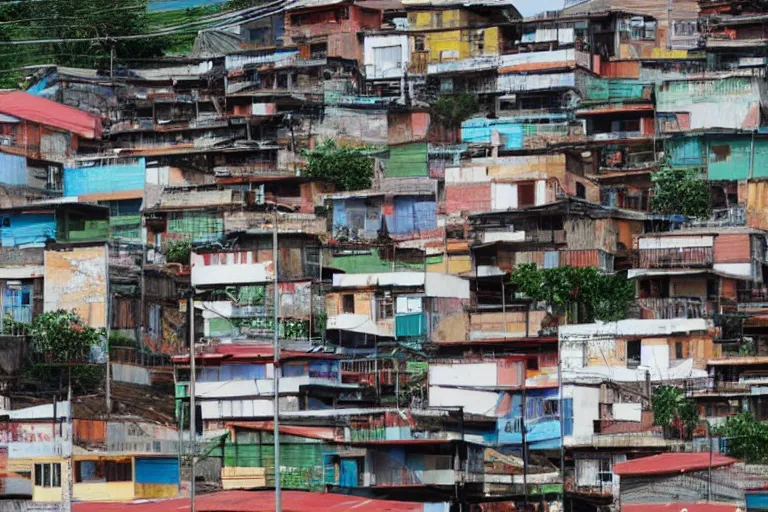 Prompt: american favela