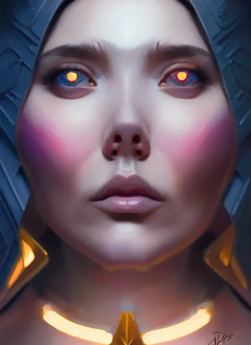 Image similar to portrait of modern darna, elizabeth olsen, intricate, elegant, glowing lights, highly detailed, digital painting, artstation, glamor pose, concept art, smooth, sharp focus, illustration, art by wlop, mars ravelo and greg rutkowski