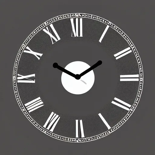 Image similar to clock arabic numerals