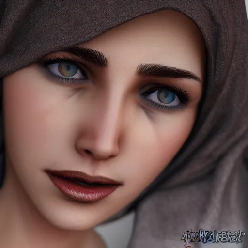 Image similar to Iranian nose, realistic, photo studio, HDR, 8k, trending on artstation