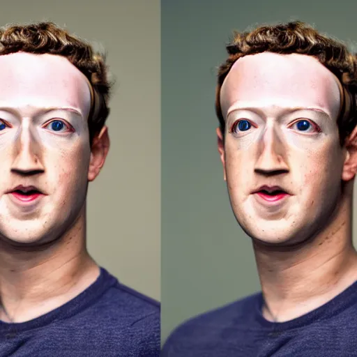 Image similar to mark zuckerberg looking off to the left, highly detailed, photorealistic, 3 5 mm stock