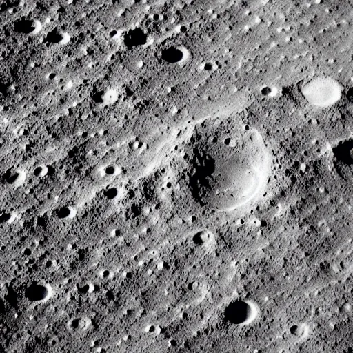 Prompt: the lunar landscape on the far side of the moon