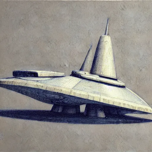 Image similar to white background, symmetry, starship enterprise, by jean - baptiste monge