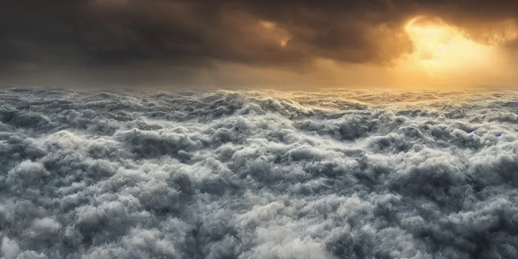 Prompt: detailed nature, layers, very detailed super storm, hyper realistic, impressive, very atmospheric, god ray, cinematic, deep, very high complexity, stunning, masterpiece, weather photography, very detailed. 4 k