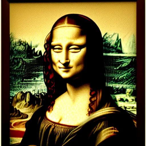 Prompt: Mona lisa by picasso