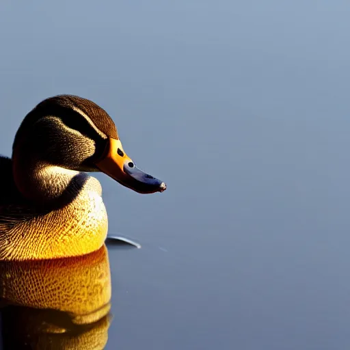 Image similar to optical illusion of a duck that looks like a woman when viewed upside down, high resolution