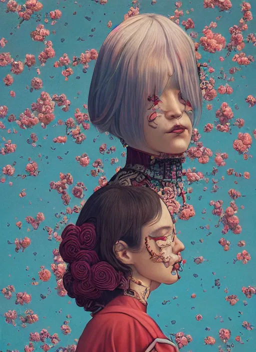 Prompt: traditional girl : : by martine johanna and simon stalenhag and chie yoshii and casey weldon and wlop : : ornate, dynamic, particulate, rich colors, intricate, elegant, highly detailed, centered, artstation, smooth, sharp focus, octane render, 3 d