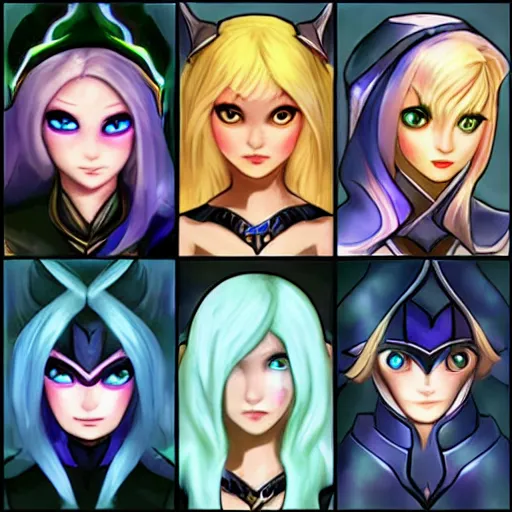 Image similar to lux league of legends, horrifying, angry, evil