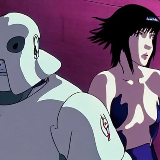Prompt: Ghost in the Shell, GitS