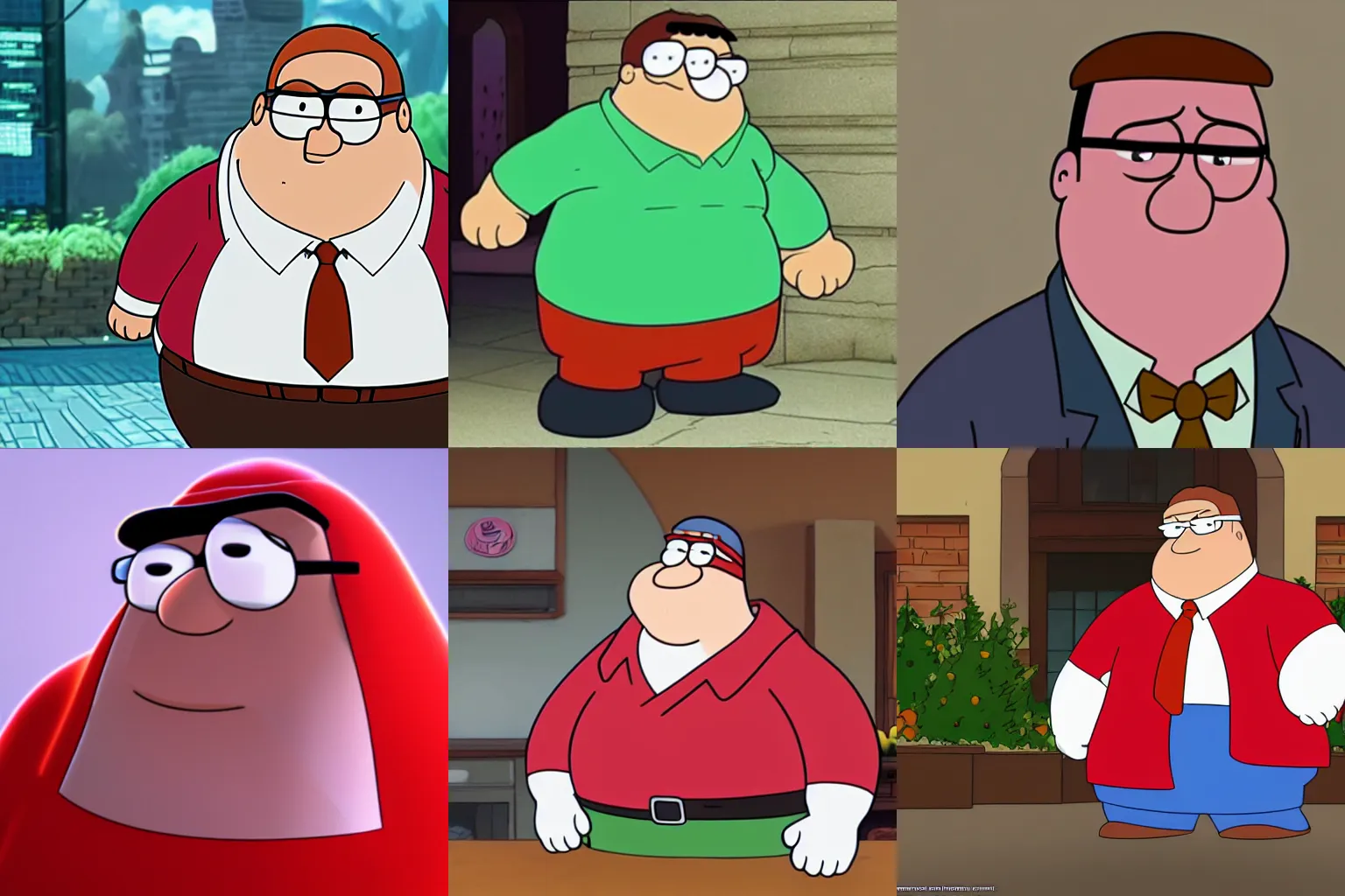 Prompt: Peter Griffin in real life,4k quality