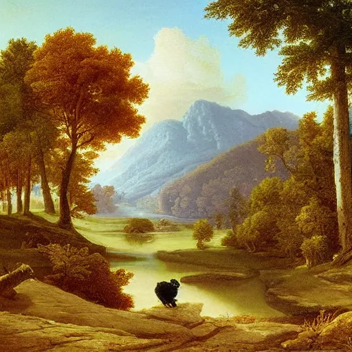 Image similar to potato on adventure by Asher Brown Durand