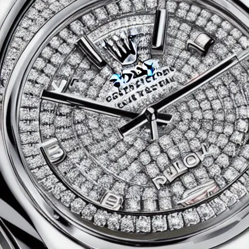 Image similar to rolex watch close up 5 0 carat diamonds