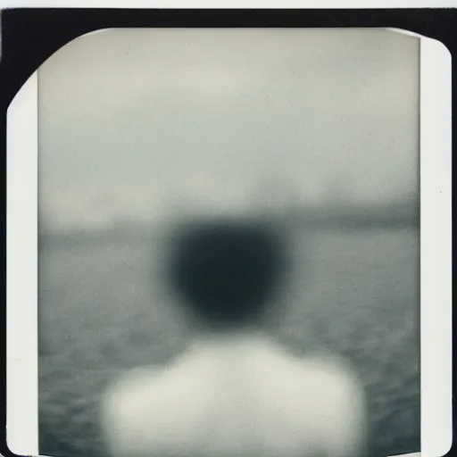 Image similar to polaroid photo of a faceless person