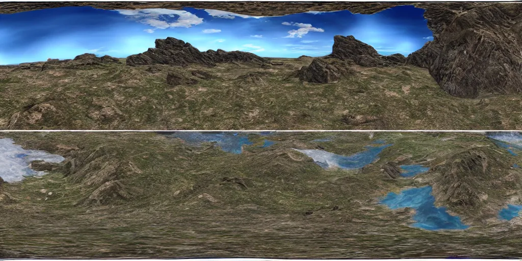 Prompt: 3 6 0 panorama hdr environment map