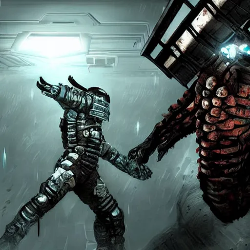 ArtStation - Art Test 3: Dead Space In Depth Breakdown