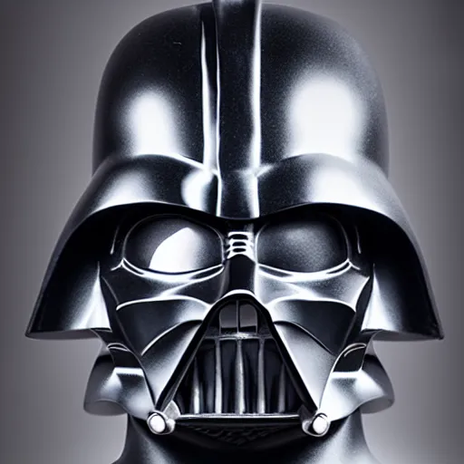Prompt: a marble statue of darth vader, 8 k, exquisite detail, museum exhibit, studio lighting, hd
