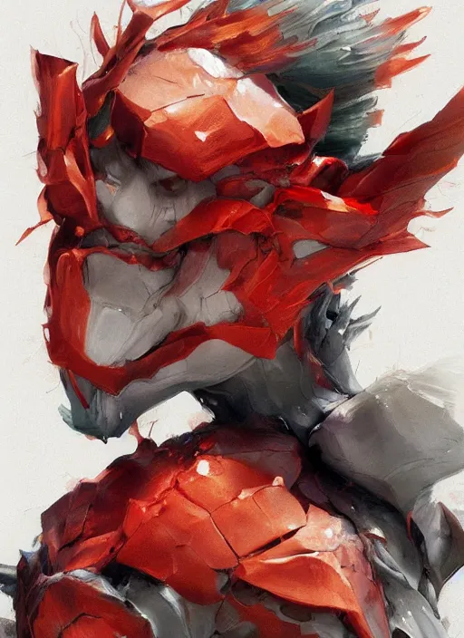 Image similar to semi reallistic gouache gesture painting, by yoshitaka amano, by ruan jia, by conrad roset, by dofus online artists, detailed anime 3 d render of a watermelon living inside a person's chest, portrait, cgsociety, artstation, rococo mechanical, digital reality, sf 5 ink style, dieselpunk atmosphere, gesture drawn