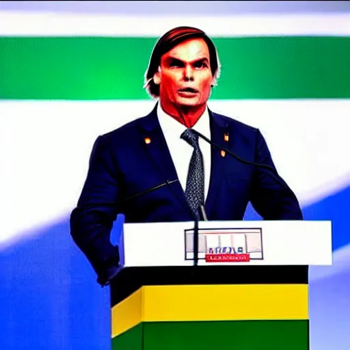 Image similar to a photo of bolsonaro