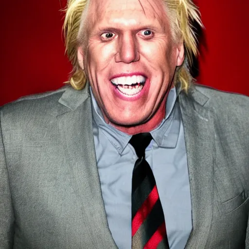 Image similar to gary busey monster