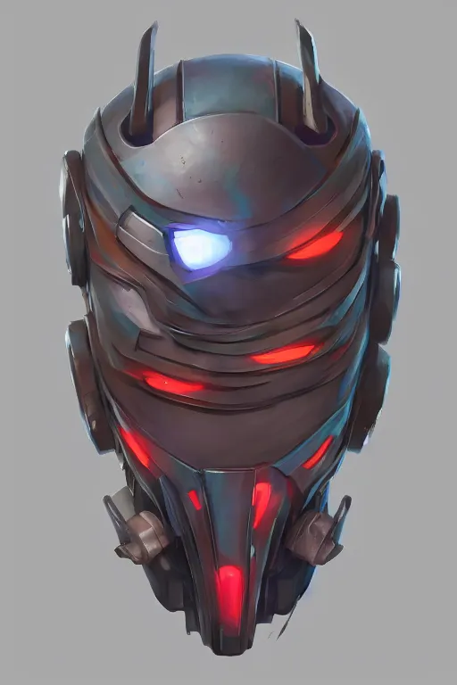 Image similar to epic mask helmet robot ninja portrait stylized as fornite style game design fanart by concept artist gervasio canda, behance hd by jesper ejsing, by rhads, makoto shinkai and lois van baarle, ilya kuvshinov, rossdraws global illumination radiating a glowing aura global illumination ray tracing hdr render in unreal engine 5