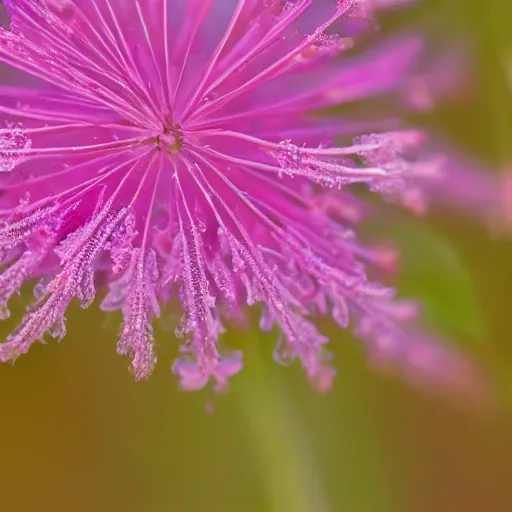 Prompt: a macro shot of willowherb flowers