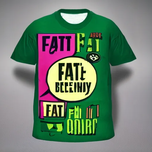 Image similar to fat man we respect you a lot fat man, snake oil CMO purple green color scheme