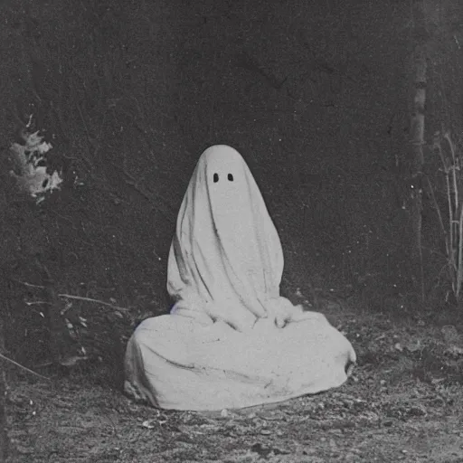 Image similar to very old photo of a ghost