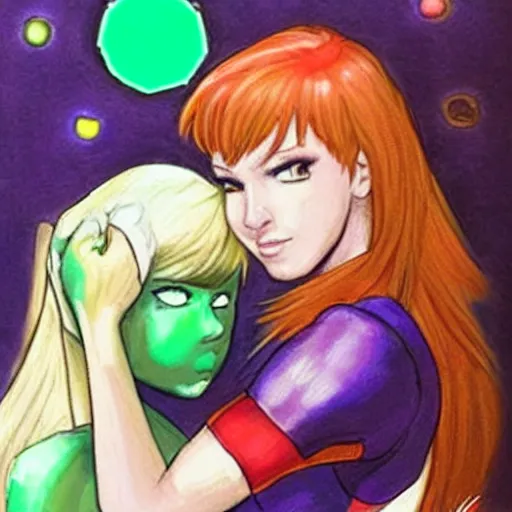 Image similar to samus aran as mom