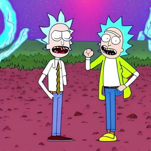 Image similar to the gnostic parables of Rick and Morty