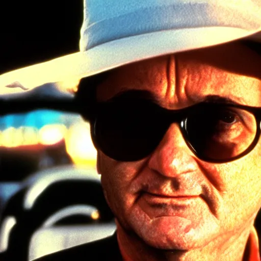 Image similar to bill murray in fear and loathing