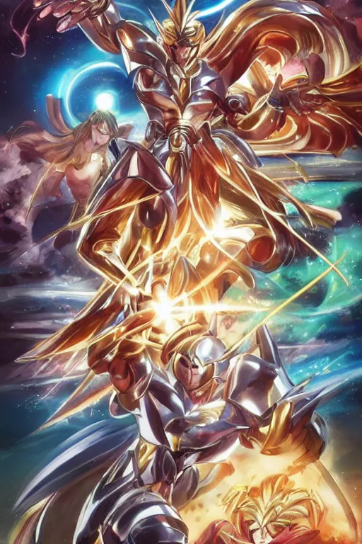 Image similar to 2 0 2 2 knights of the zodiac saint seiya battle for sanctuary hero suit armor comics mask minimalist verytoon nautiljon animes toei animation namco bandai, art by artgerm and greg rutkowski and magali villeneuve