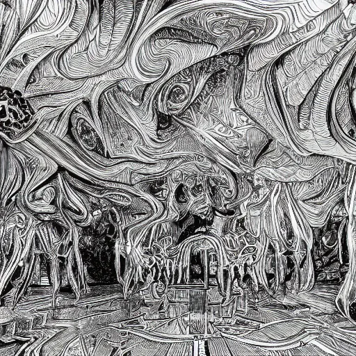 Image similar to a lucid nightmare, sketch, astonishing detail