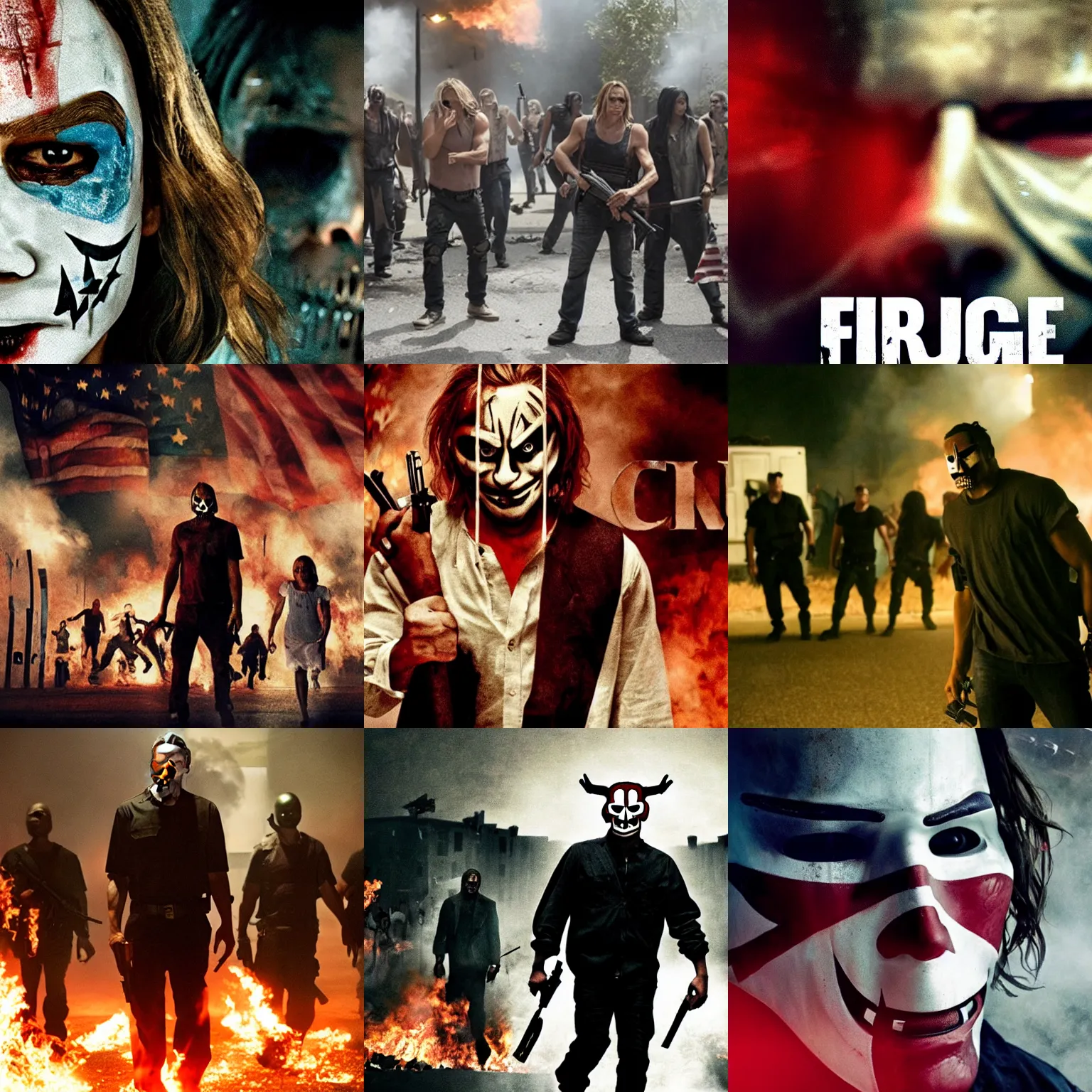 the purge anarchy mask wallpaper