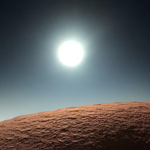 Image similar to solar eclipse from a planet surface, highly detailed, photorealistic portrait, bright studio setting, studio lighting, crisp quality and light reflections, unreal engine 5 quality render