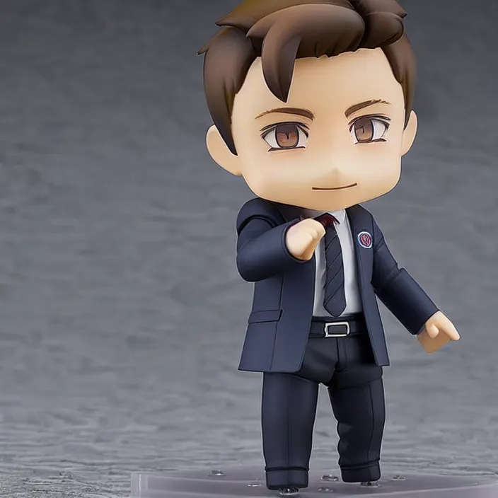 Prompt: a anime nendoroid of Elon Musk, figurine, product photo, detailed