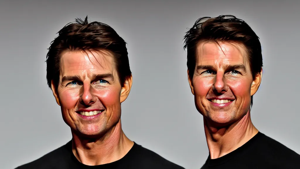 Image similar to A studio photo of Tom Cruise; the most beautiful photo in the world; extraordinary masterpiece; 8k